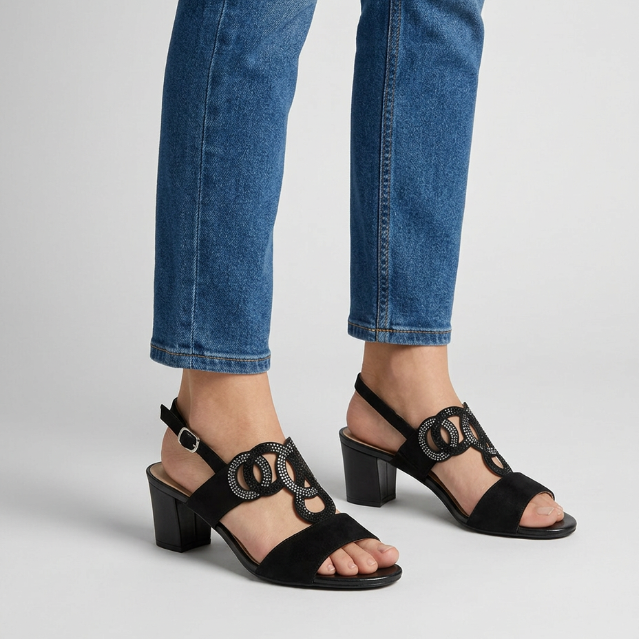GINA | Comfortable Women's Sandal with Heel