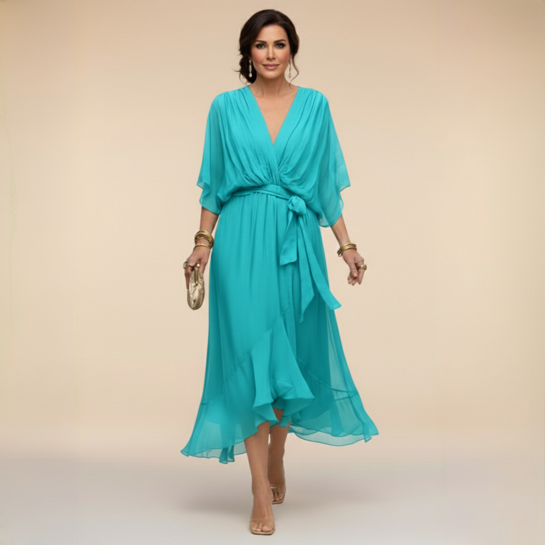 MONICA | V-neck dress
