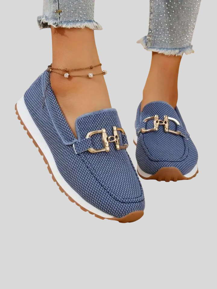 LAYLA | Horsebit Detail Comfort Real Leather Loafers