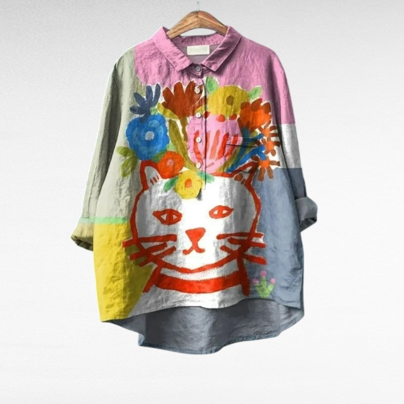 Capucine | Chemise Colorée Joie de Vivre