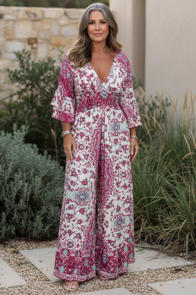 ZAIRA | Printed Jumpsuit