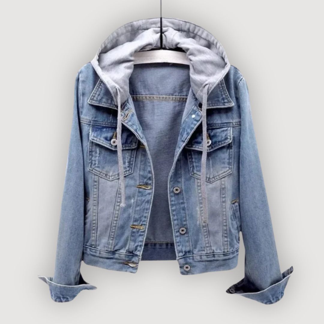 Cara | Veste en Jean a Capuche