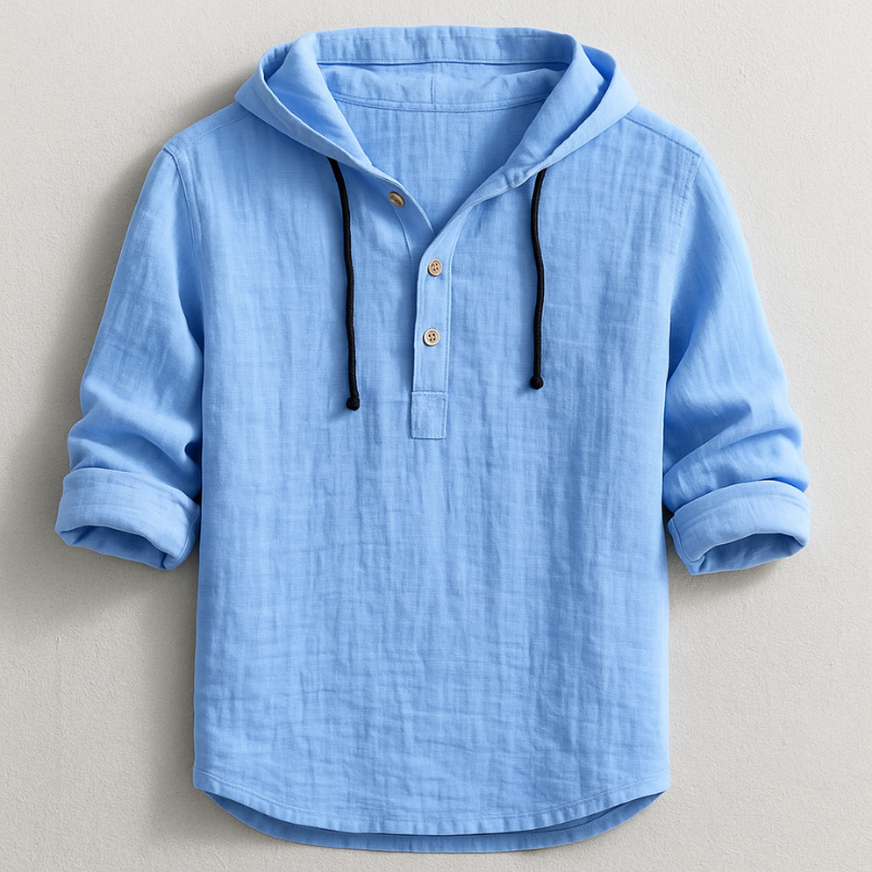 Hugo | Chemise à Capuche en Lin