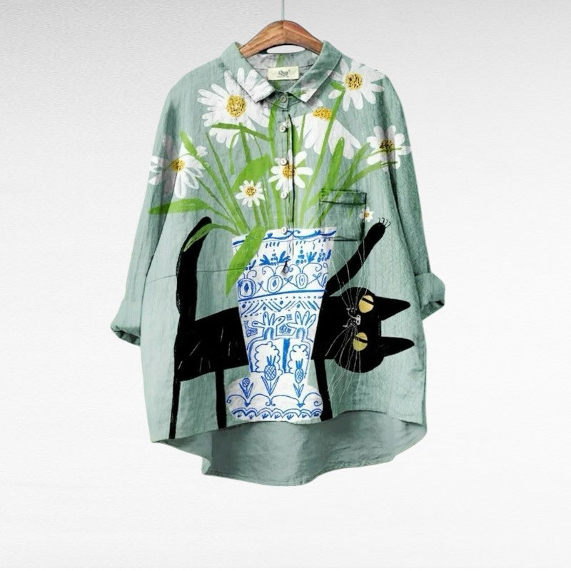Alice | Chemise Fleurie Âme Romantique