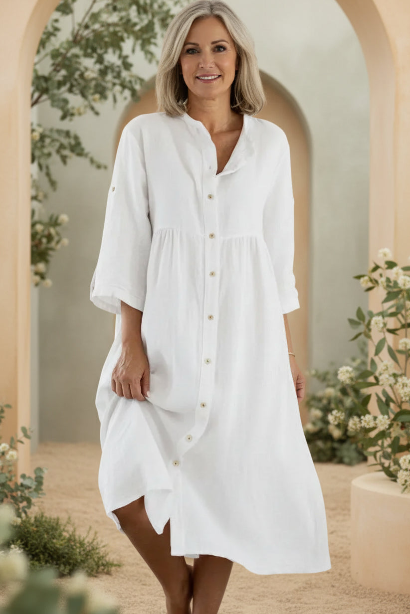 SANDRE | Loose Shirt Dress
