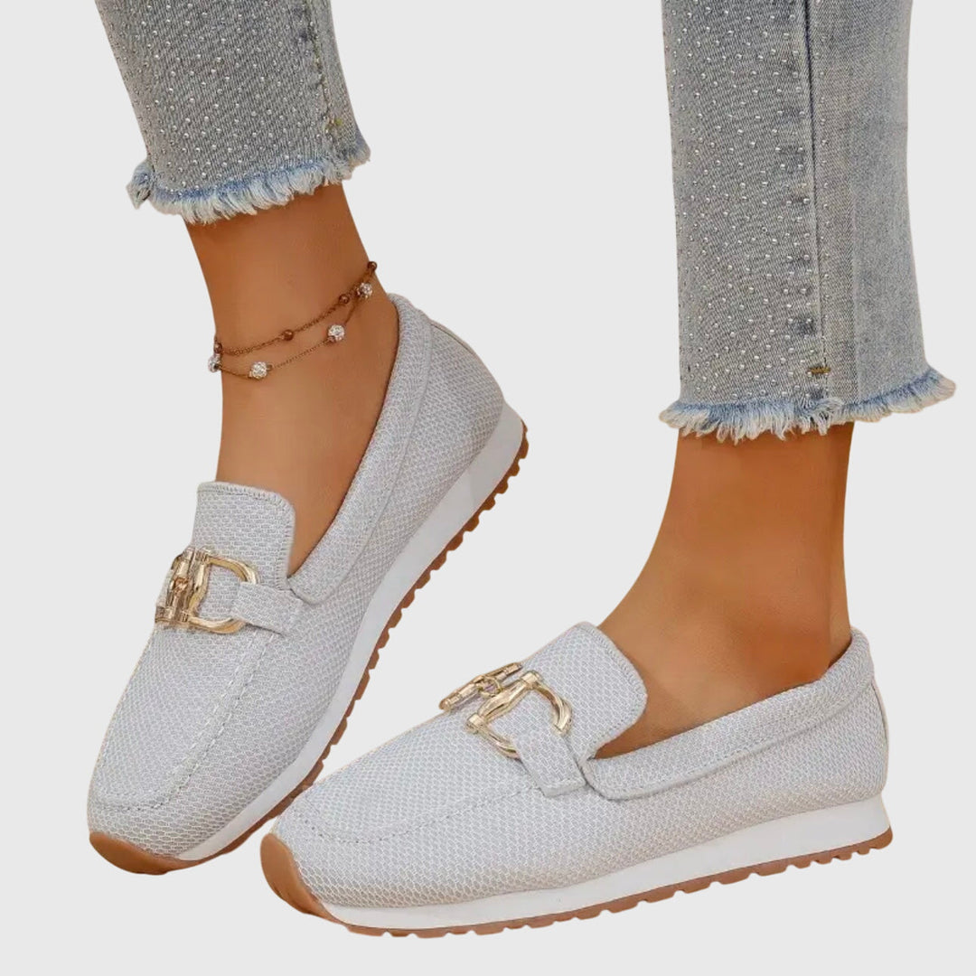 LAYLA | Horsebit Detail Comfort Real Leather Loafers