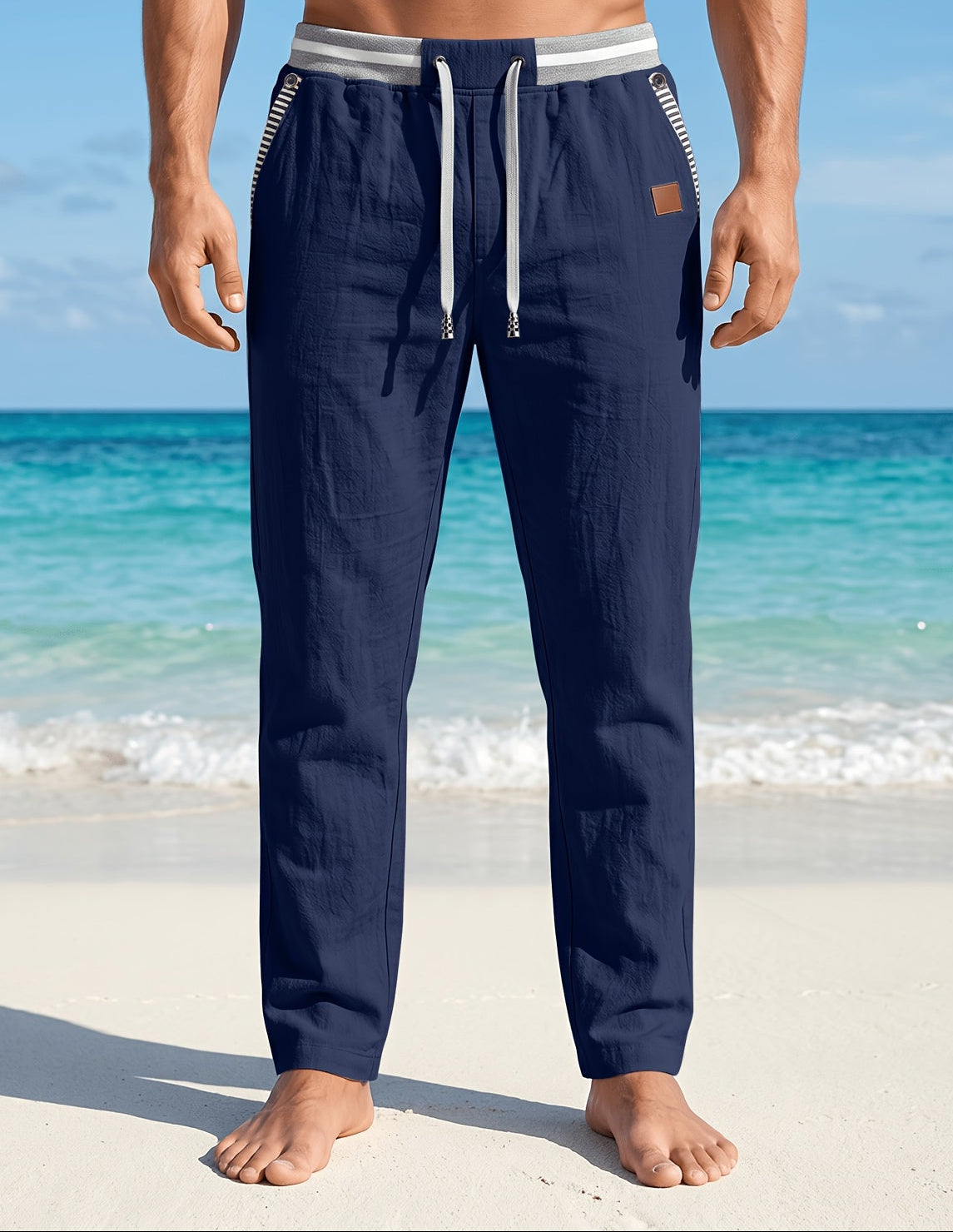 Théo | Pantalon en Mélange de Lin Léger Intemporel