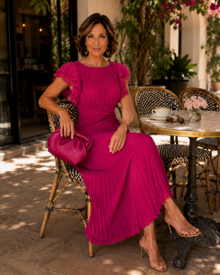 LARA | Classic Pleated Dress