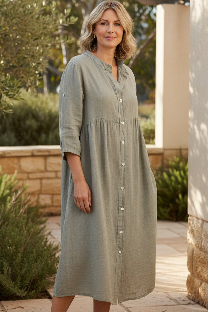 SANDRE | Loose Shirt Dress