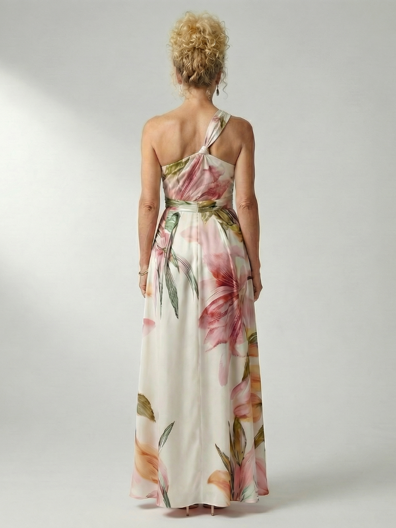AMIEL | Light Floral Maxi Dress