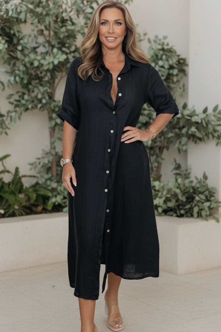 MILDA | Elegant Shirt Dress