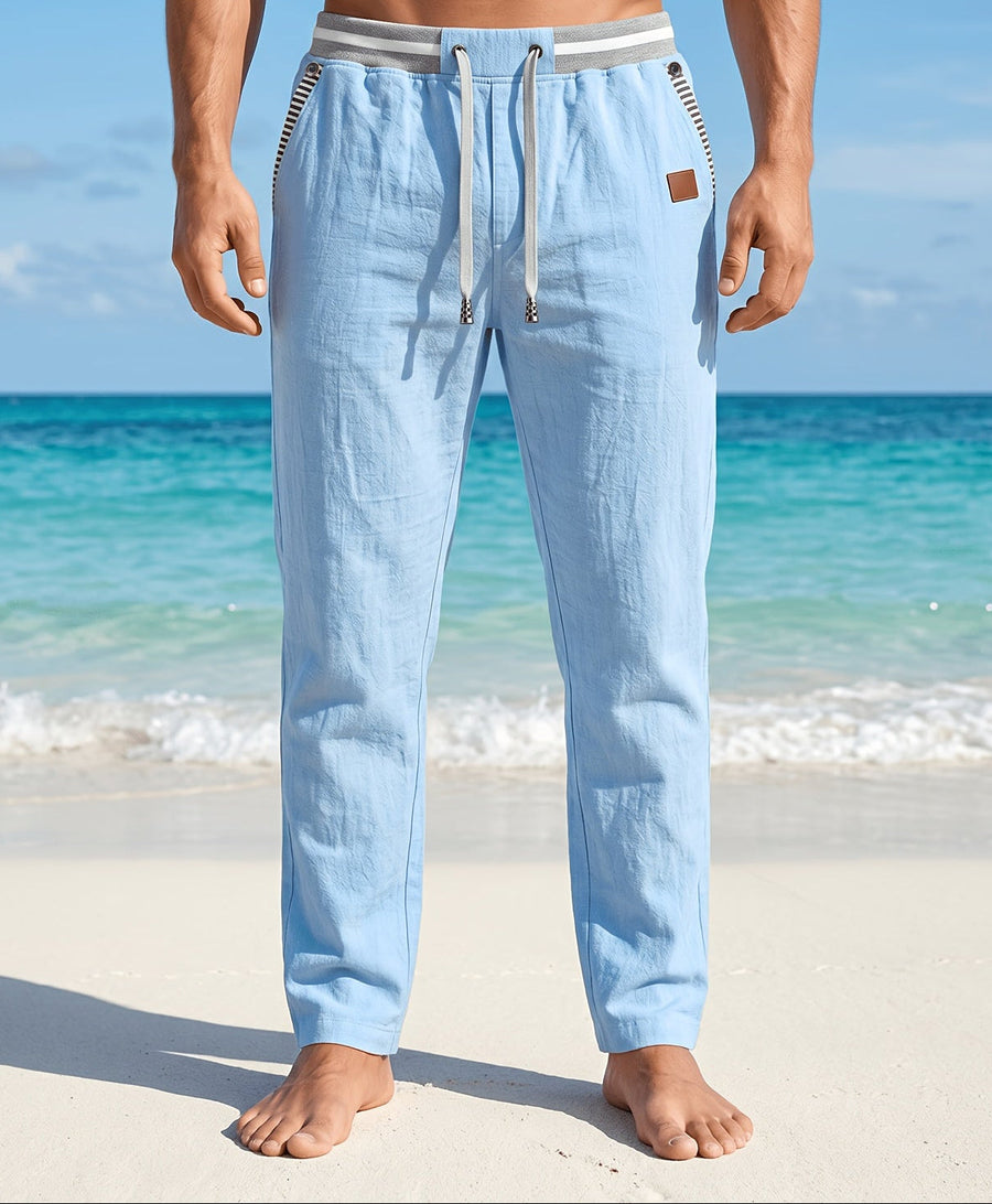 Théo | Pantalon en Mélange de Lin Léger Intemporel