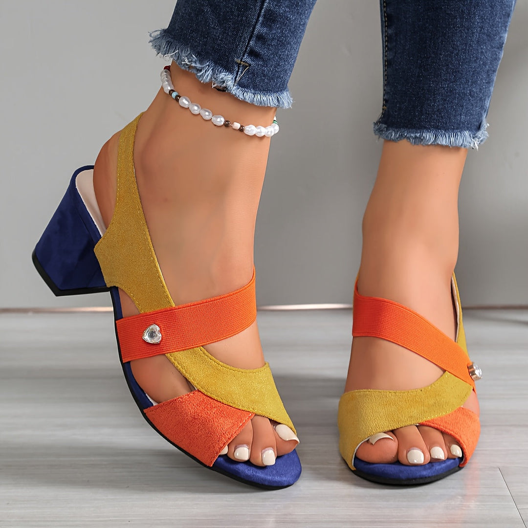 LUCIA | Orthopaedic Comfort Block Heels