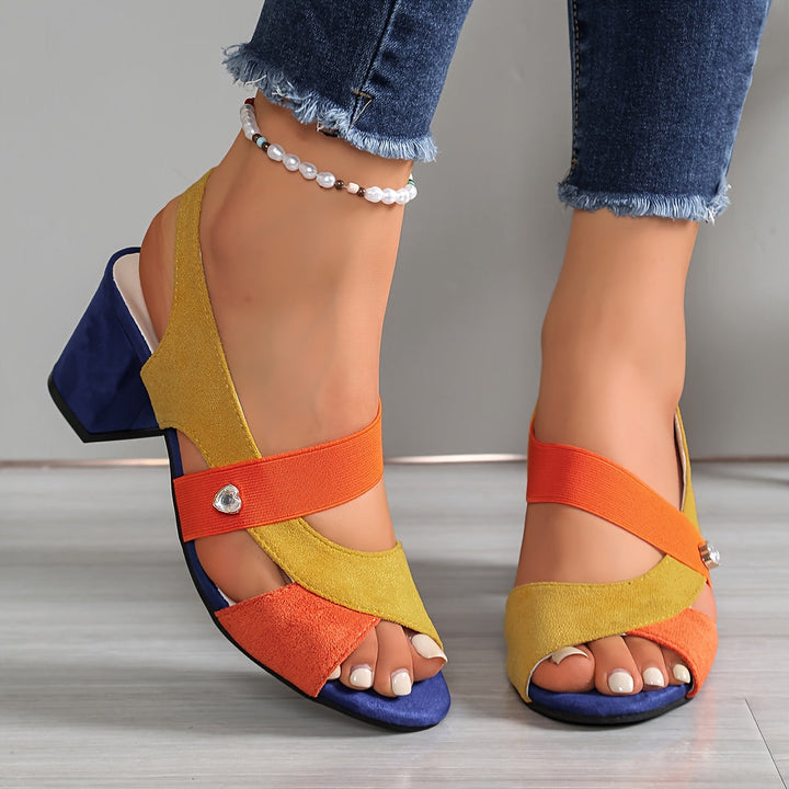 LUCIA | Orthopaedic Comfort Block Heels