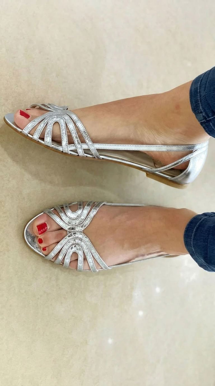 ELEONORA | Golden Sandals Summer Light
