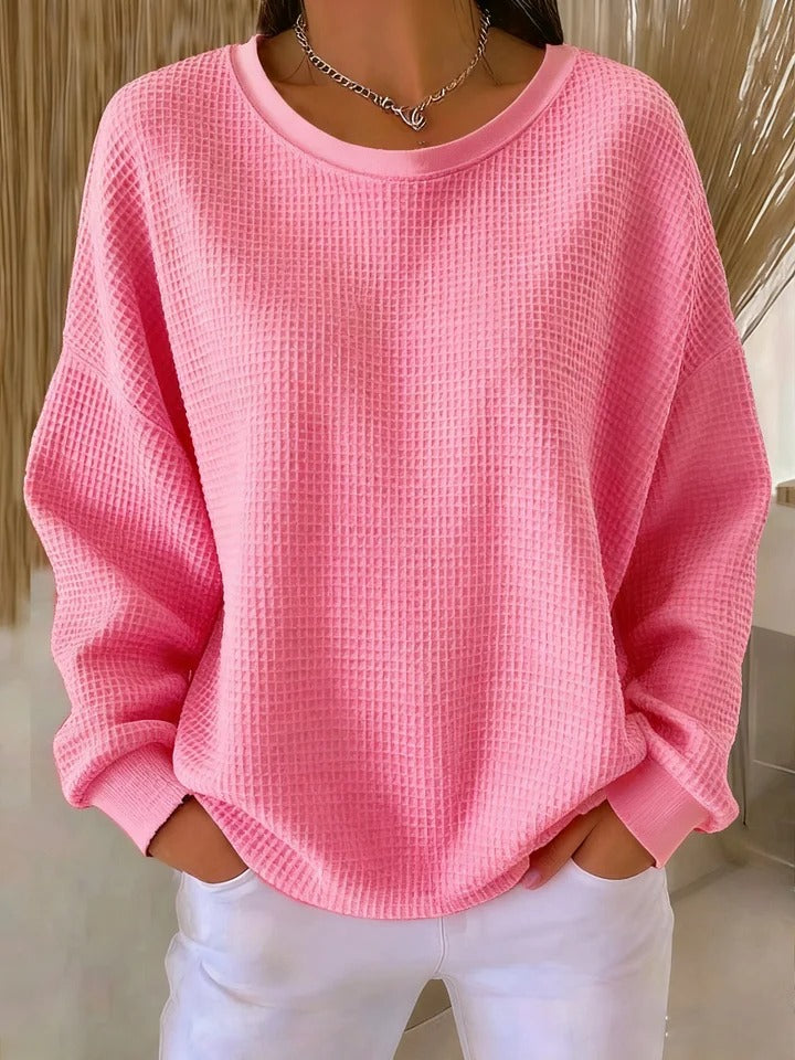 ISABELLE | Waffle Knit Sweater
