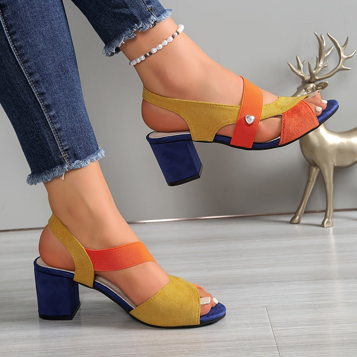 LUCIA | Orthopaedic Comfort Block Heels
