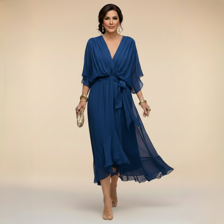 MONICA | V-neck dress