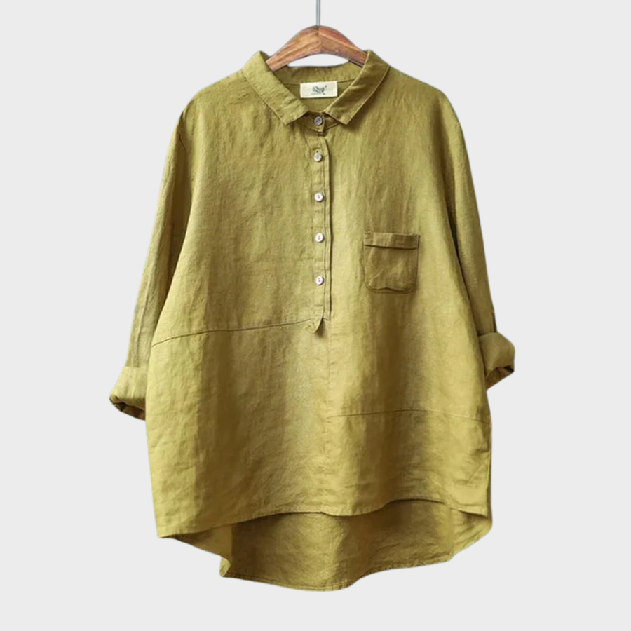 Elvie | Chemise Fleurie Bonne Humeur