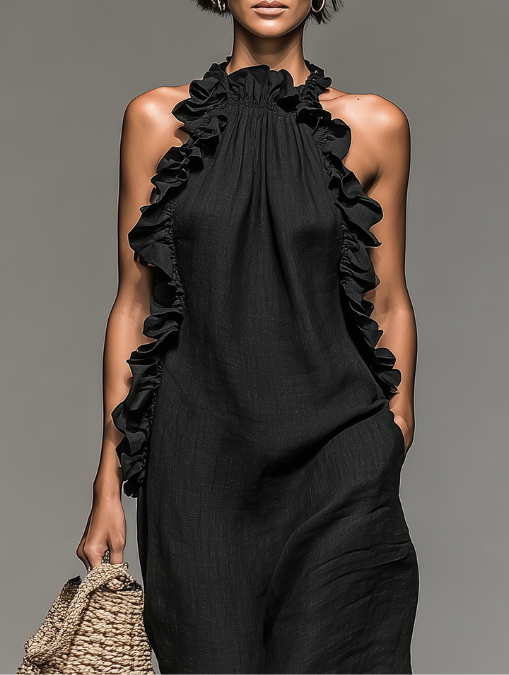 LUNA | Maxi Dress with Pockets