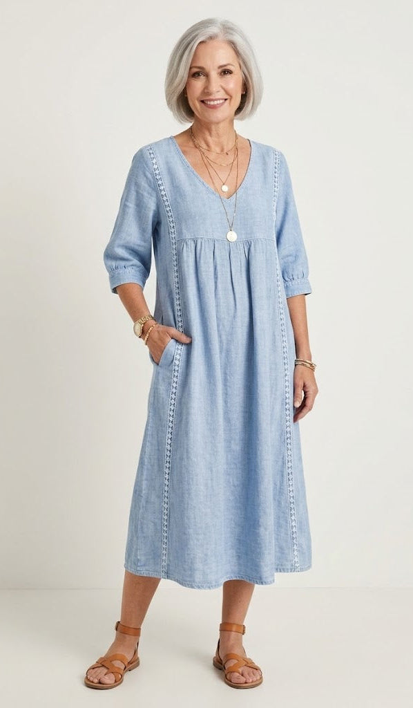 JULIETTE I Elegance A-Line Maxi Dress