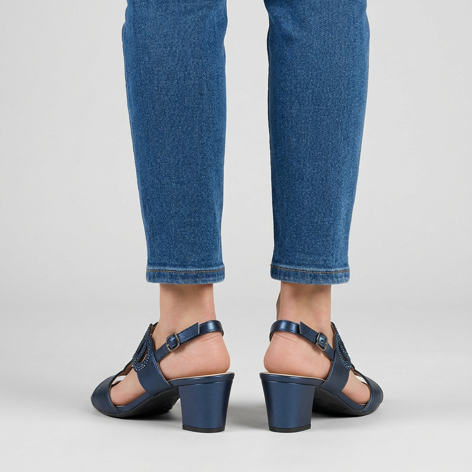 GINA | Comfortable Women's Sandal with Heel