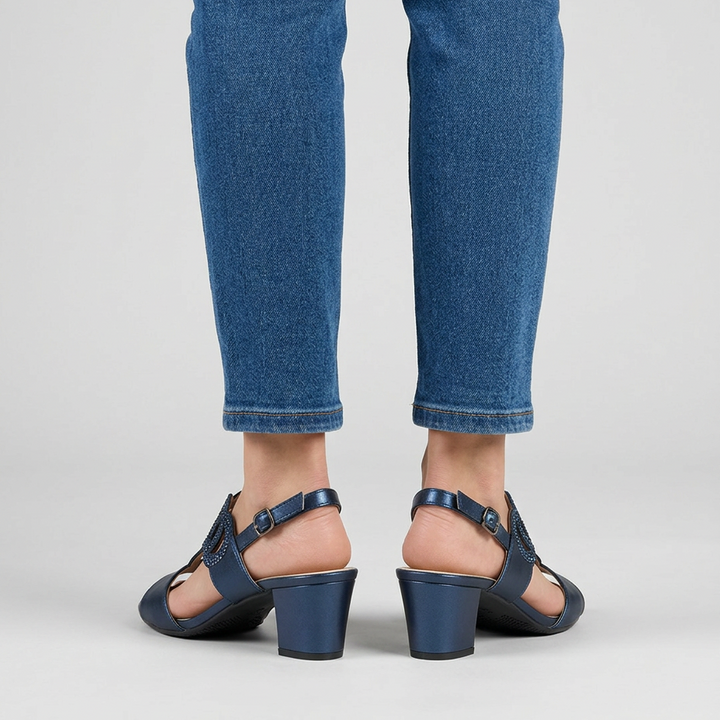 GINA | Comfortable Women's Sandal with Heel