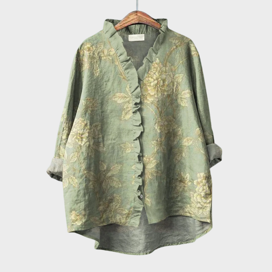 Rosalinde | Chemise Fleurie Jardin Secret
