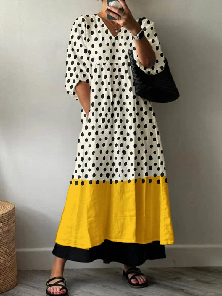 Anna | Robe de Plage Fleurie Élégante