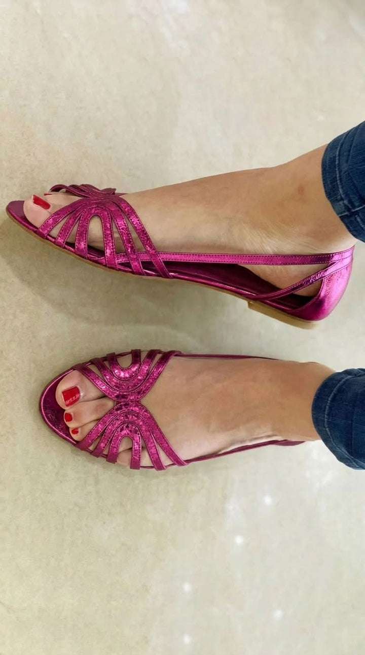 ELEONORA | Golden Sandals Summer Light