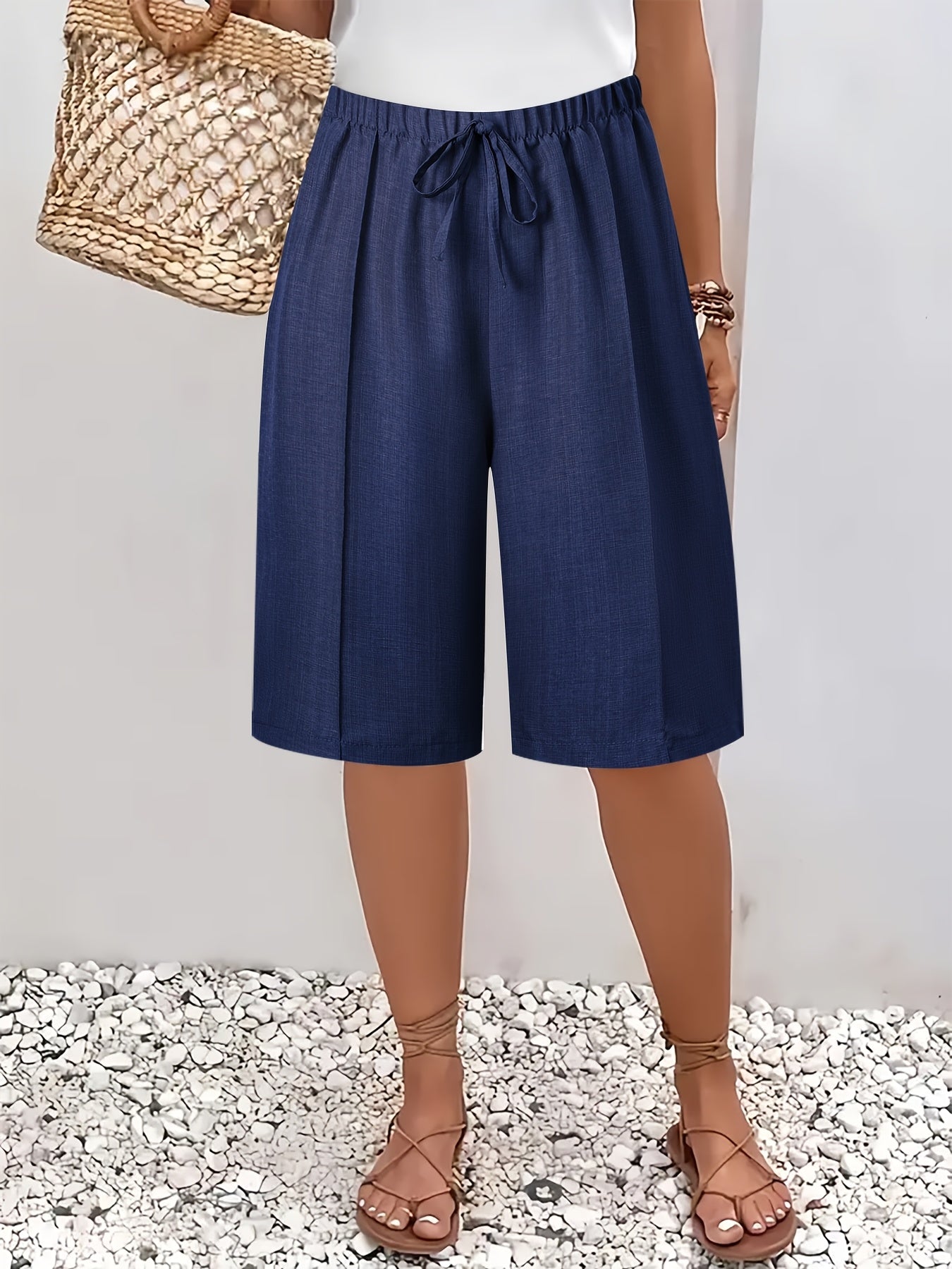 Béatrice | Short Élégant Confort Lin