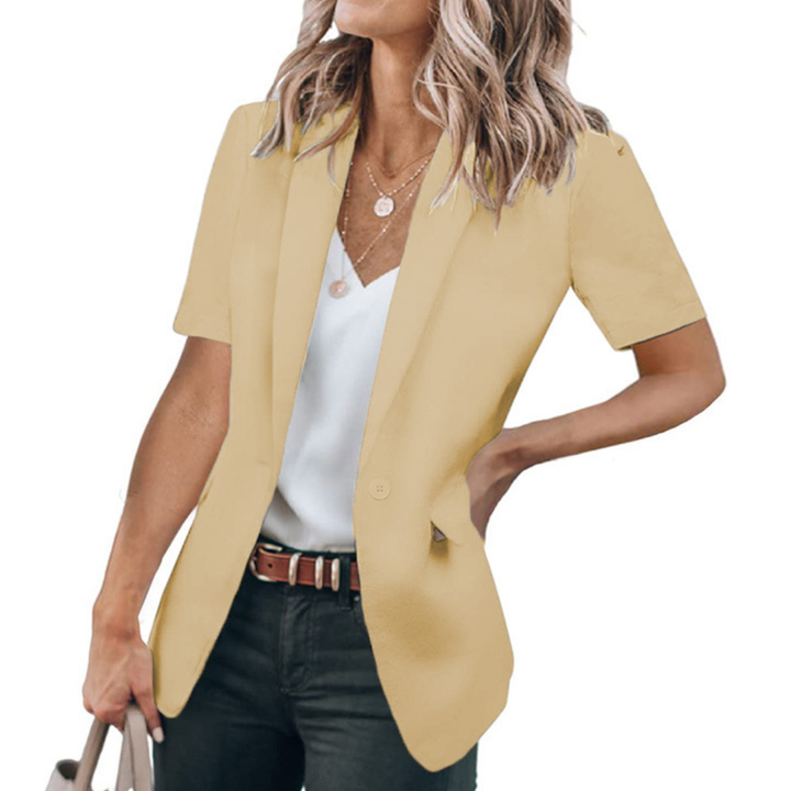 LISANNE | Short Sleeve Casual Blazer