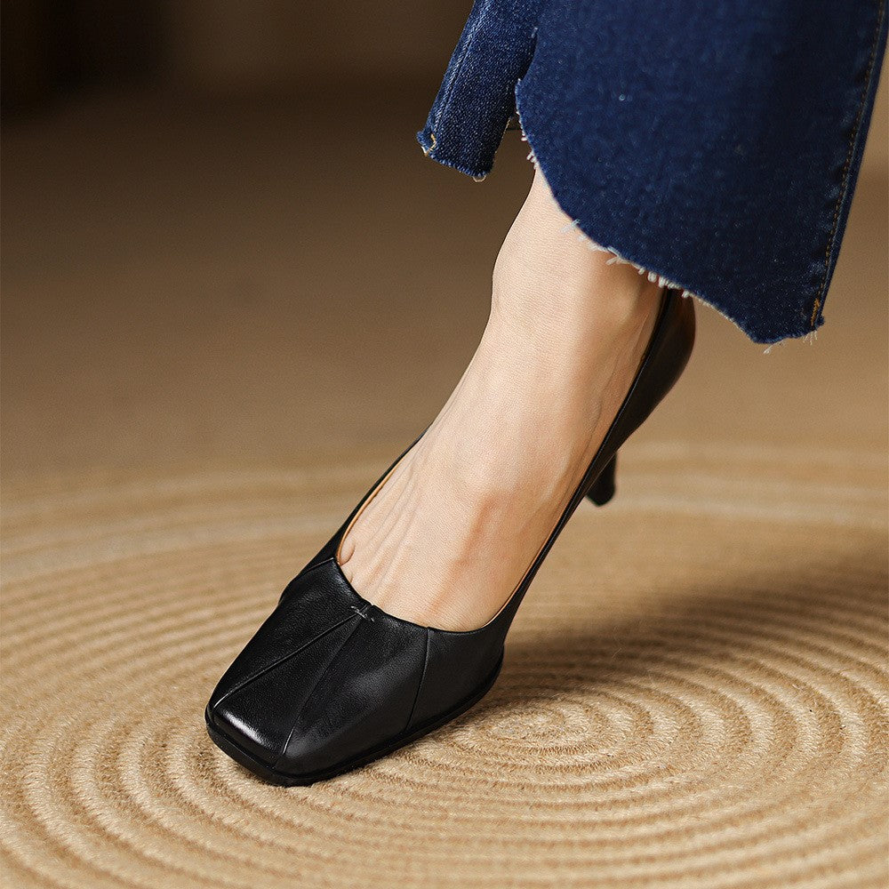 Marisol | Escarpins Bout Carré Premium