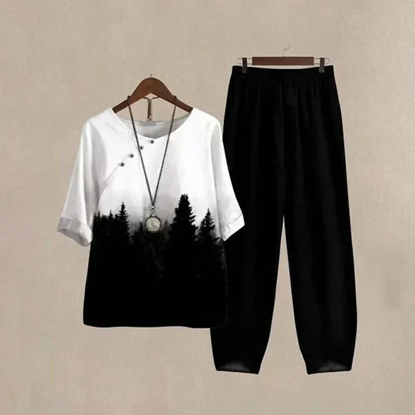 Lilou | Ensemble Chemise & Pantalon Chic Confort