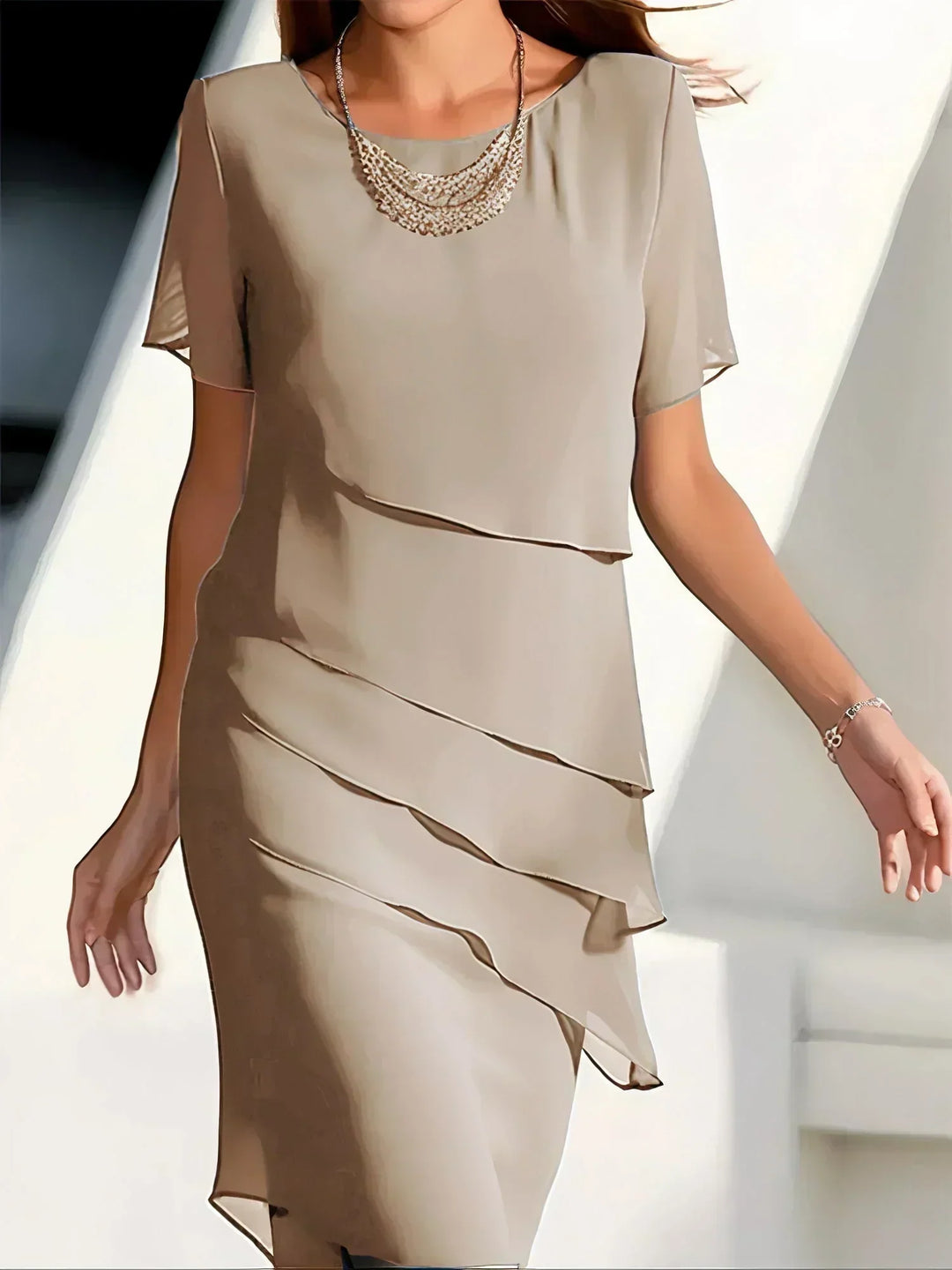 KENDRA | Elegant Layered Dress