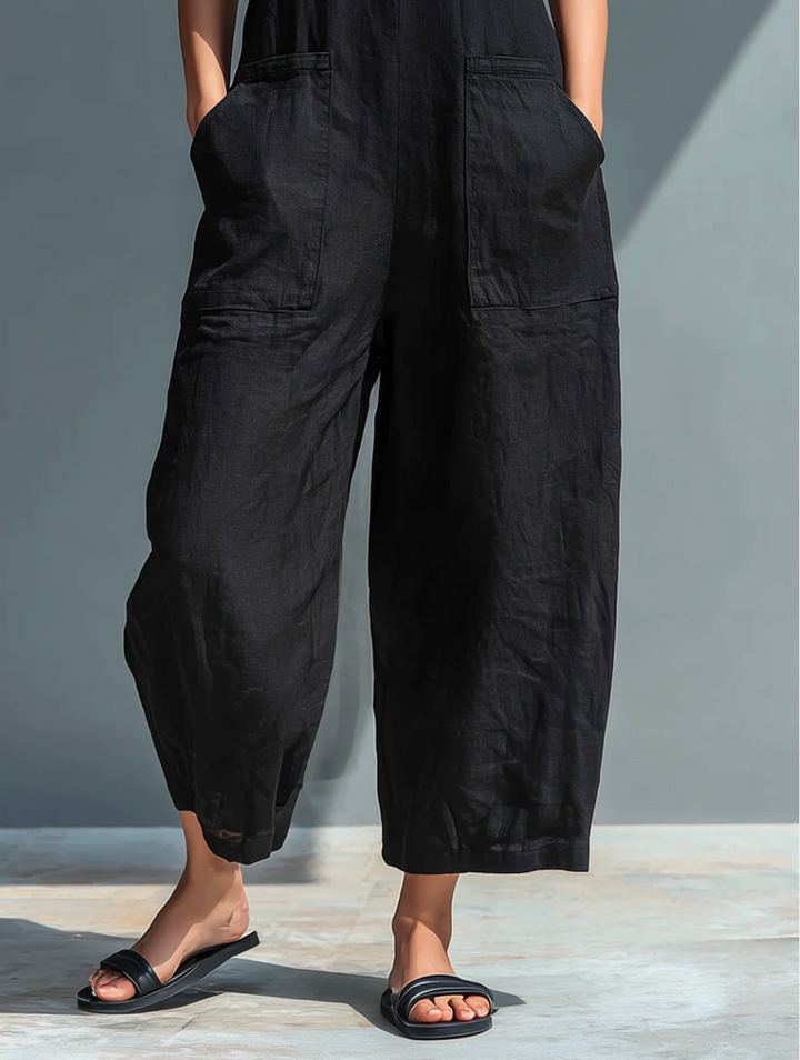 JOY | Sleeveless Minimalist Jumpsuit