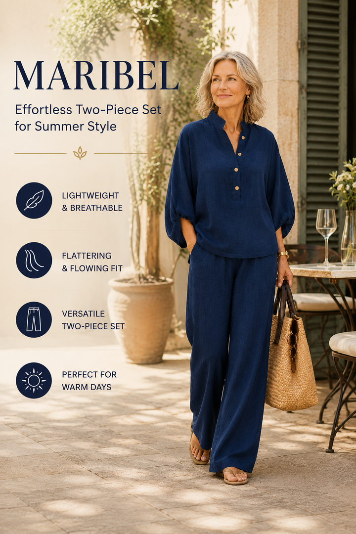 MARIBEL | Effortless Two-Piece Set for Summer Style