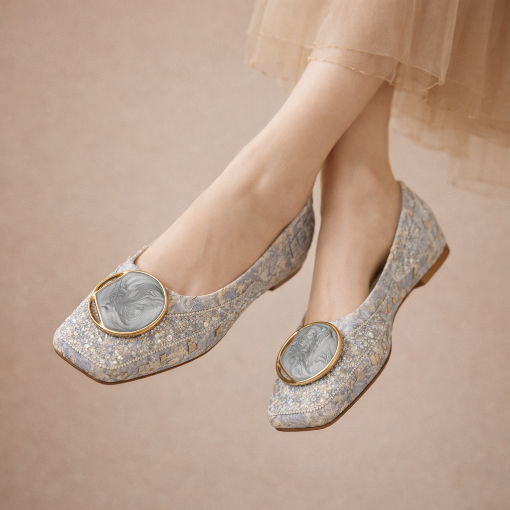 Orabella | Ballerines Dentelle Premium