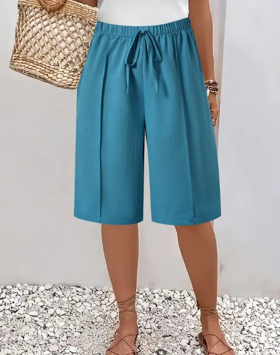 Béatrice | Short Élégant Confort Lin