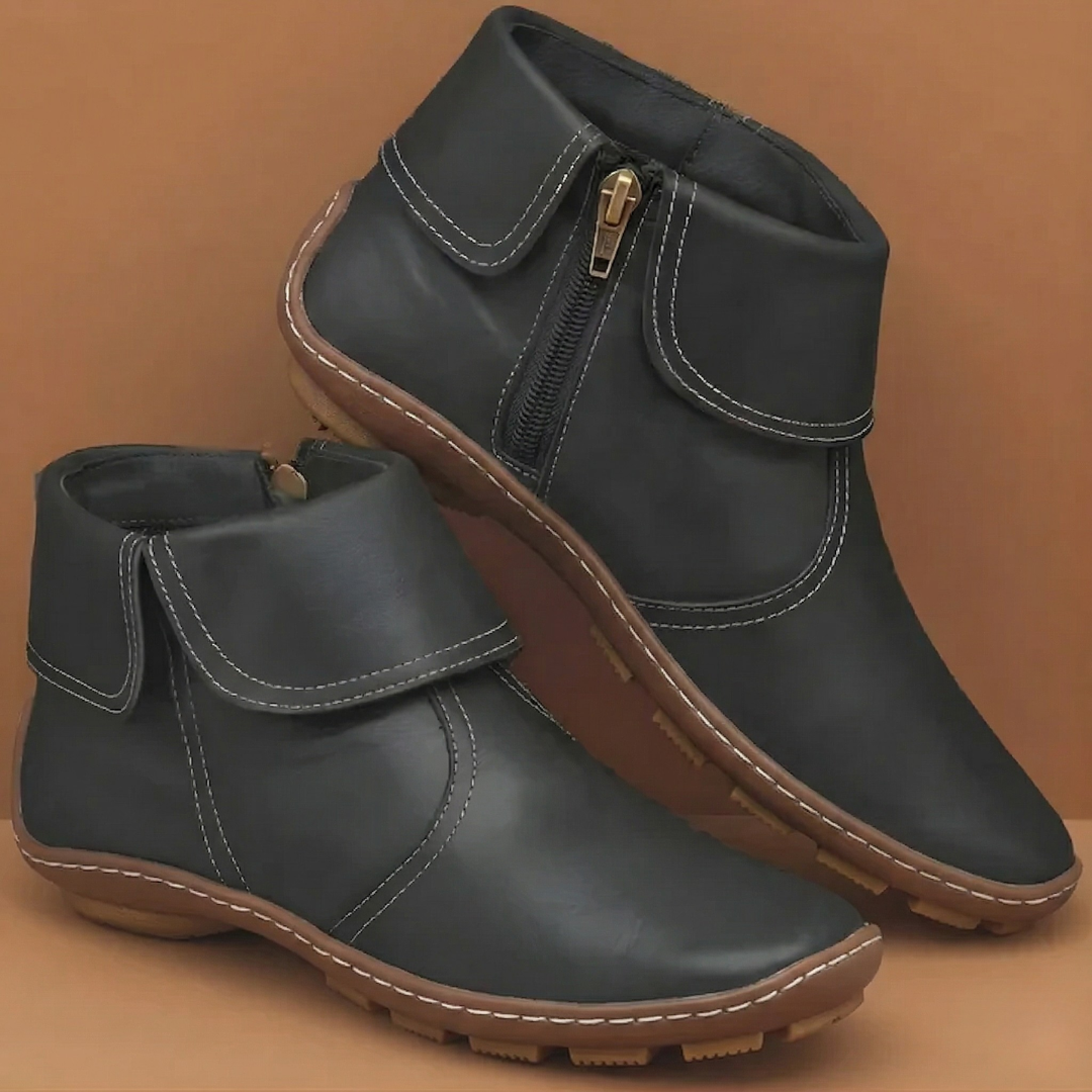Dorthy | Bottines Orthopédiques Imperméables en Cuir