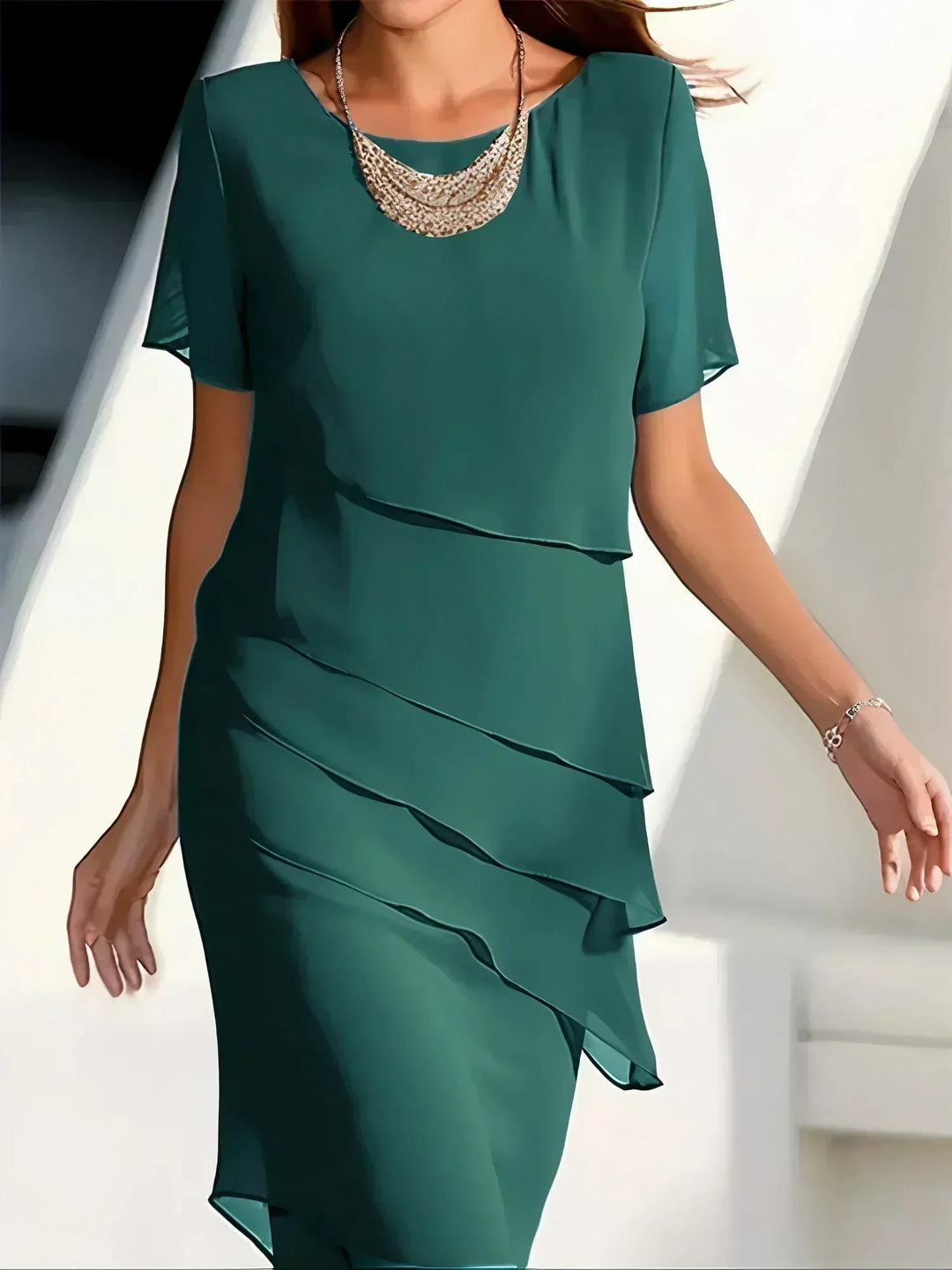 KENDRA | Elegant Layered Dress