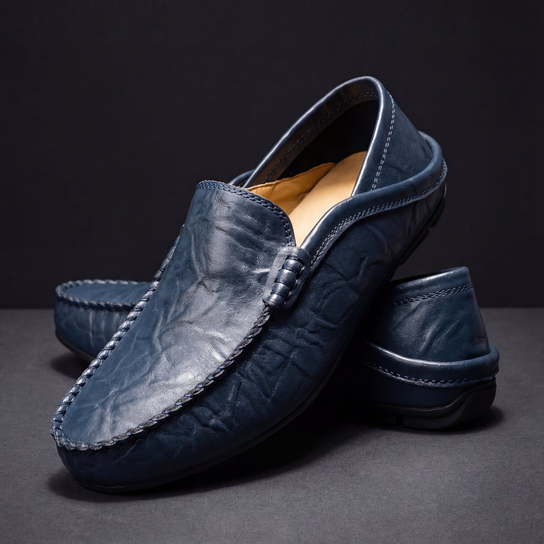 Florence | Mocassin Artisanal Confort Premium
