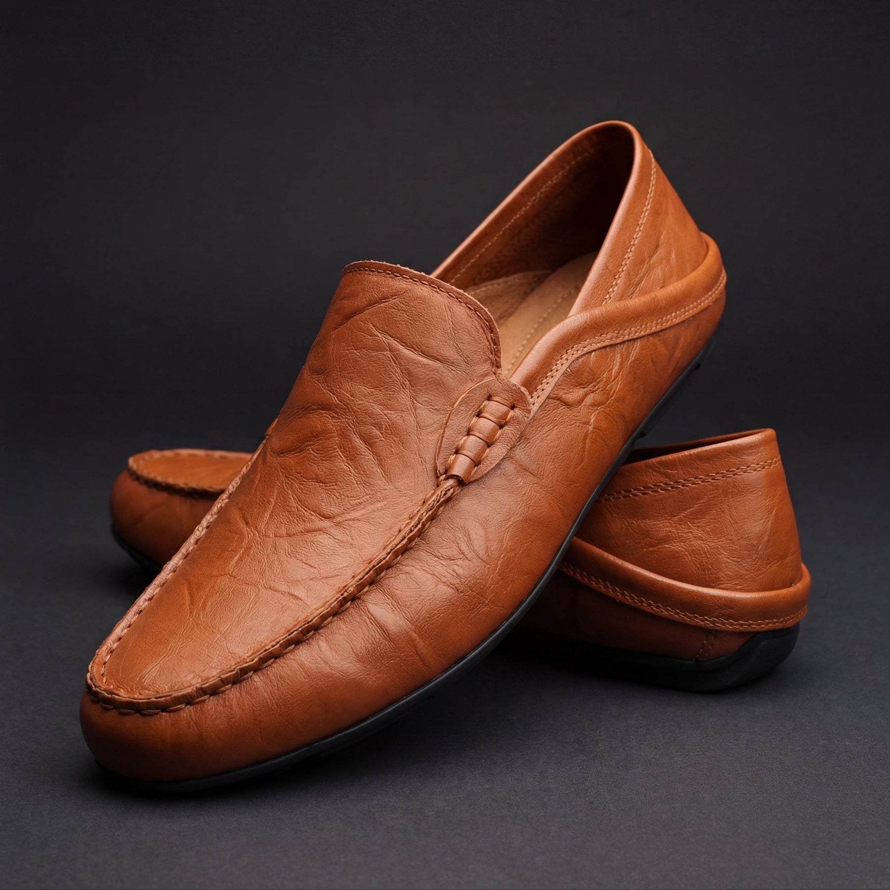 Florence | Mocassin Artisanal Confort Premium