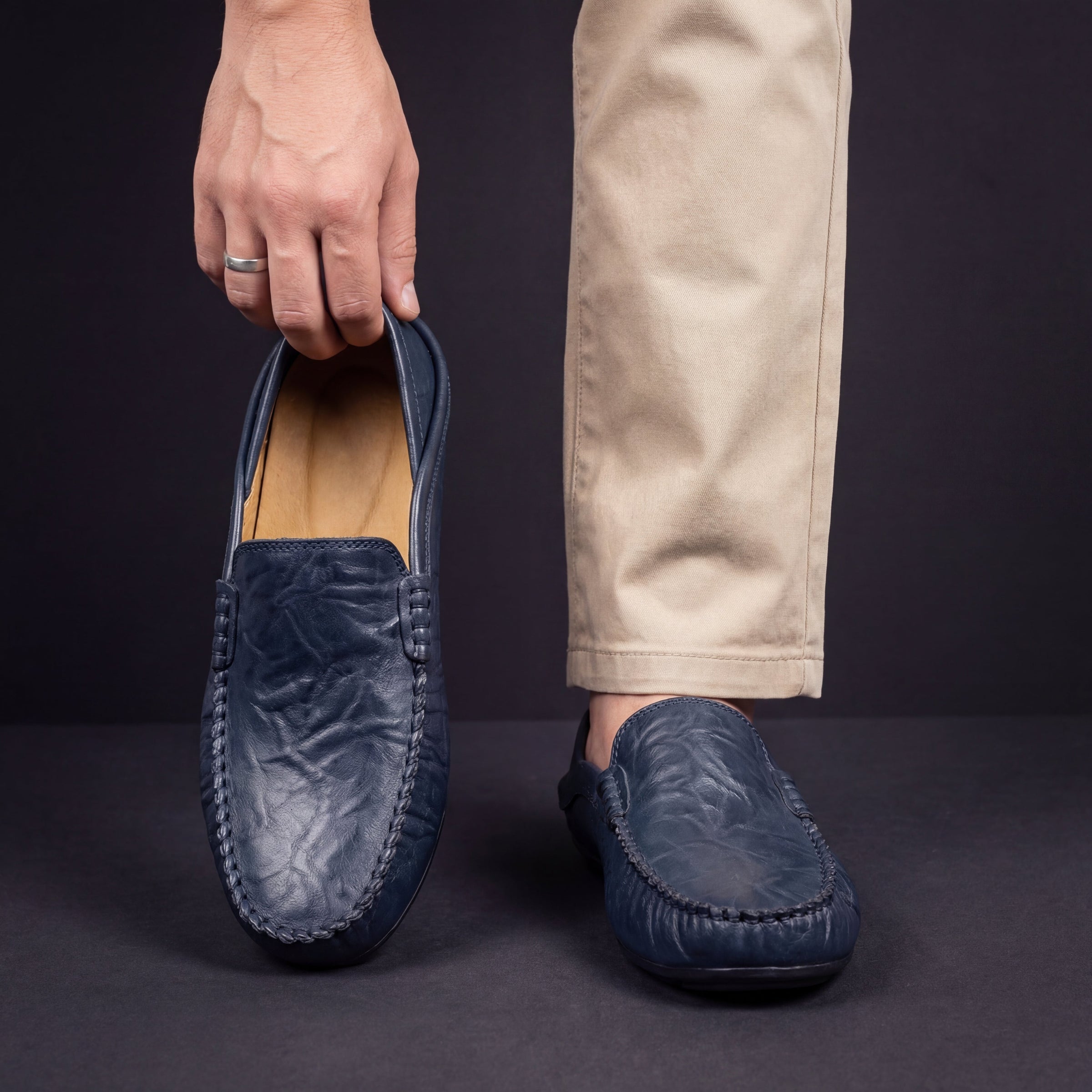 Florence | Mocassin Artisanal Confort Premium