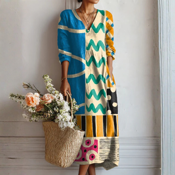 Harper | Robe Simple Élégance Naturelle