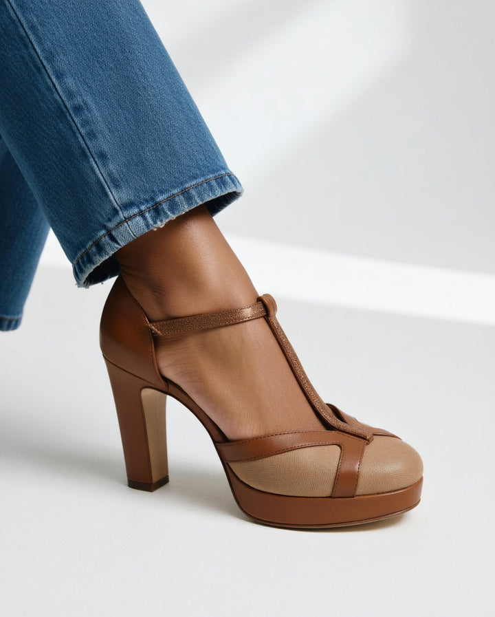 MAËLYNE | Retro Elegant Heels with Ergonomic Support