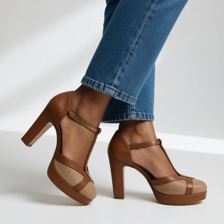 MAËLYNE | Retro Elegant Heels with Ergonomic Support