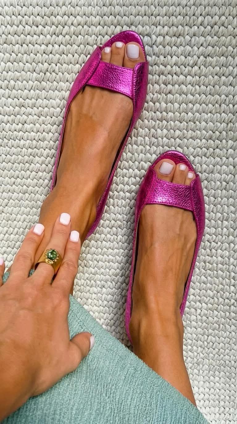 ADELINA | Golden Comfort Sandals
