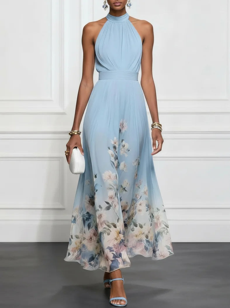 Célestine | Robe Maxi Florale Élégante