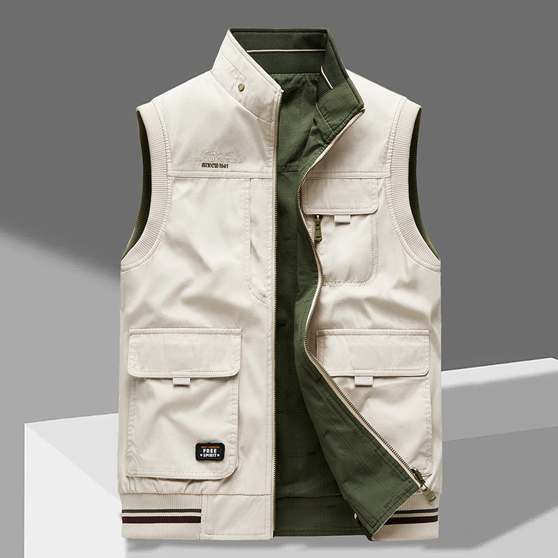 Atlas | Gilet Homme Bicolore Élégant